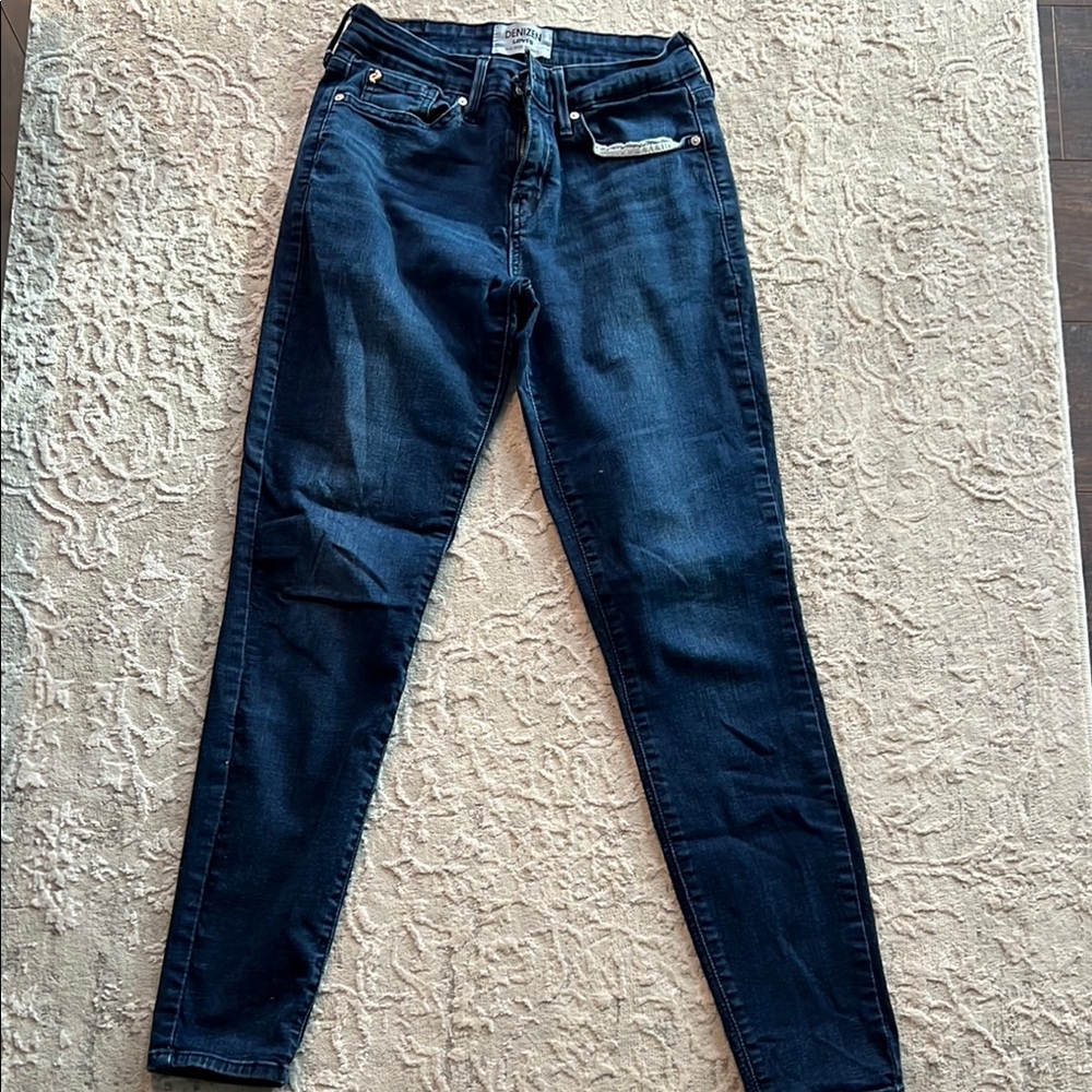 Denizen from Levi's Blue Skinny Jeans Classic Style